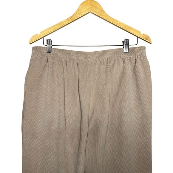 VTG Kim Rogers Off White Long Sleeve Top Size XL Alfred Dunner Trouser Size 14P - Picture 10 of 15